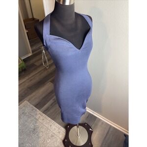 Wow Couture Women Dress Size S Blue